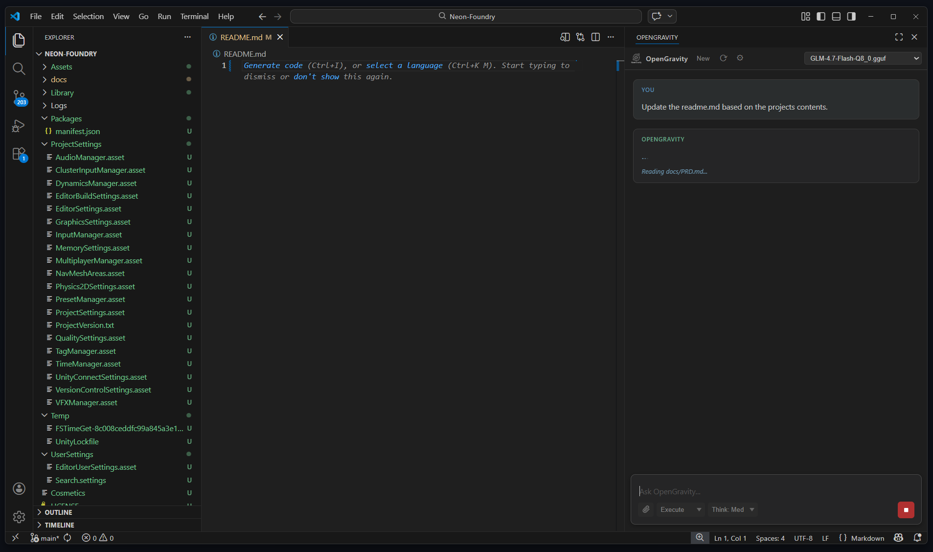 Autonomous Context Gathering